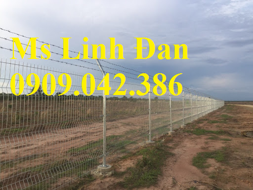 Lưới thép hàng rào mạ kẽm, xưởng sản xuất lưới thép hàng rào, lưới thép hàng rào